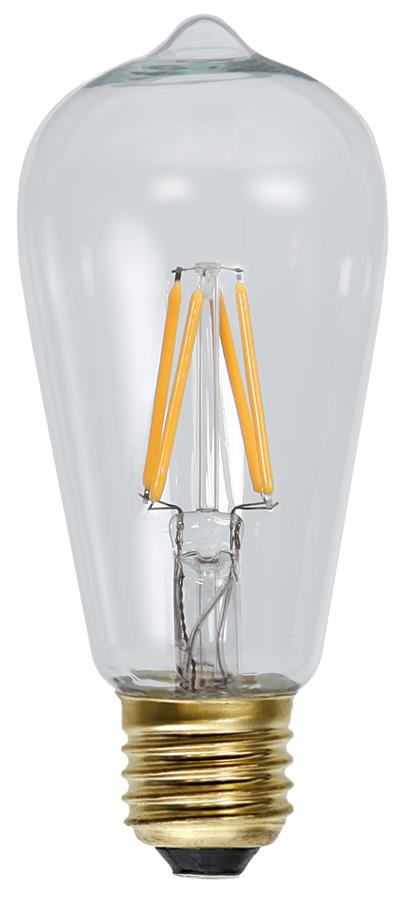 LED Leuchtmittel GLOW - ST58 - E27 - 1,5W - warmweiss 2100K - 140lm -  dimmbar LED Leuchtmittel GLOW - ST58 - E27 - 1,5W - warmweiss 2100K - 140lm -  dimmbar