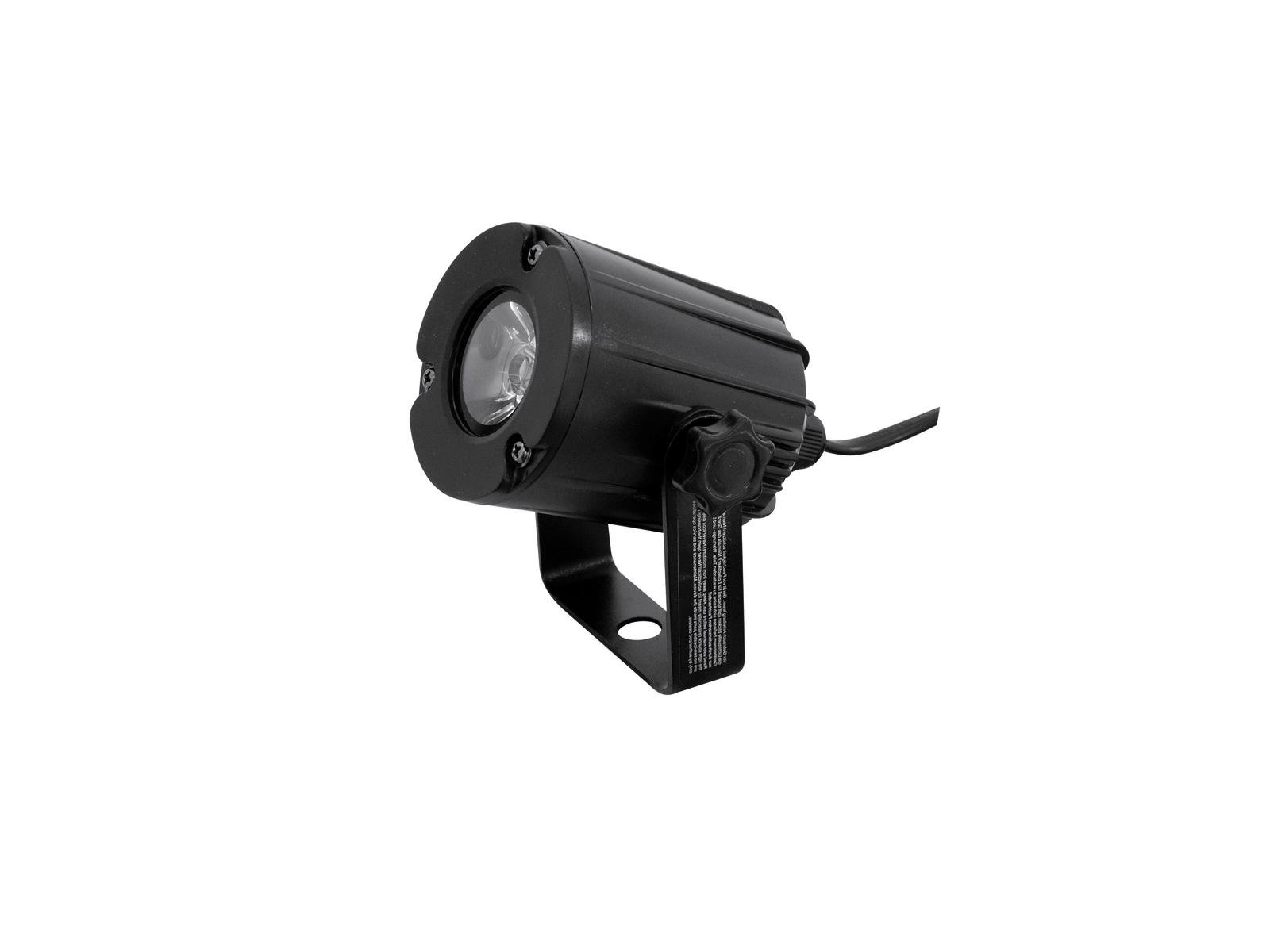 LED Pinspot - Punktstrahler für Discokugeln - warmweiss 3200K - Spiegelkugel Spot