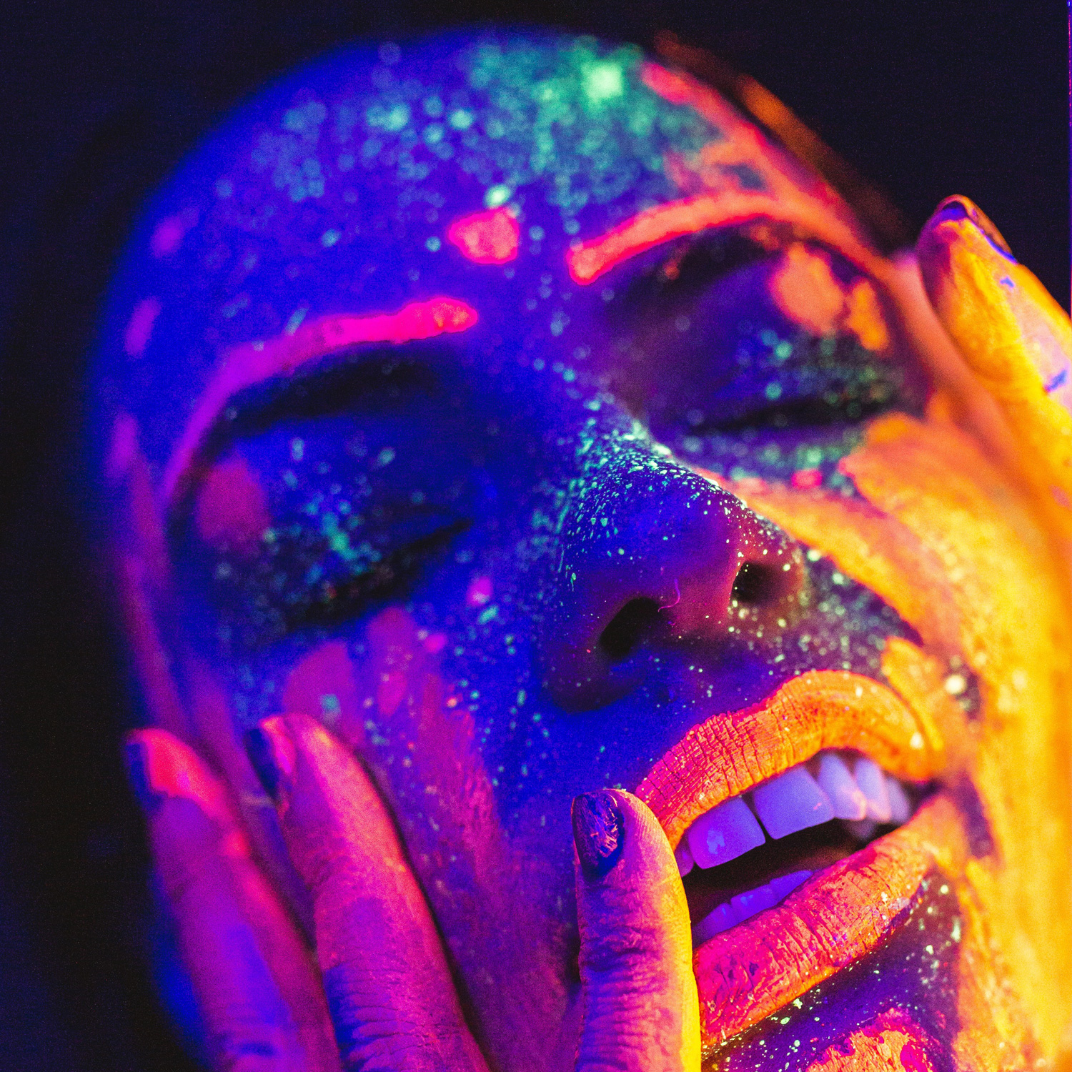 Schwarzlichtleiste LED BAR-18 UV 18x3W - 100cm 80° Abstrahlwinkel