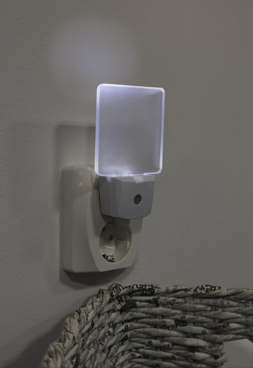 Nachtlicht LED SENSOR - kaltweiss - 0,5W - 5lm - EUROStecker Nachtlicht LED SENSOR - kaltweiss - 0,5W - 5lm - EUROStecker