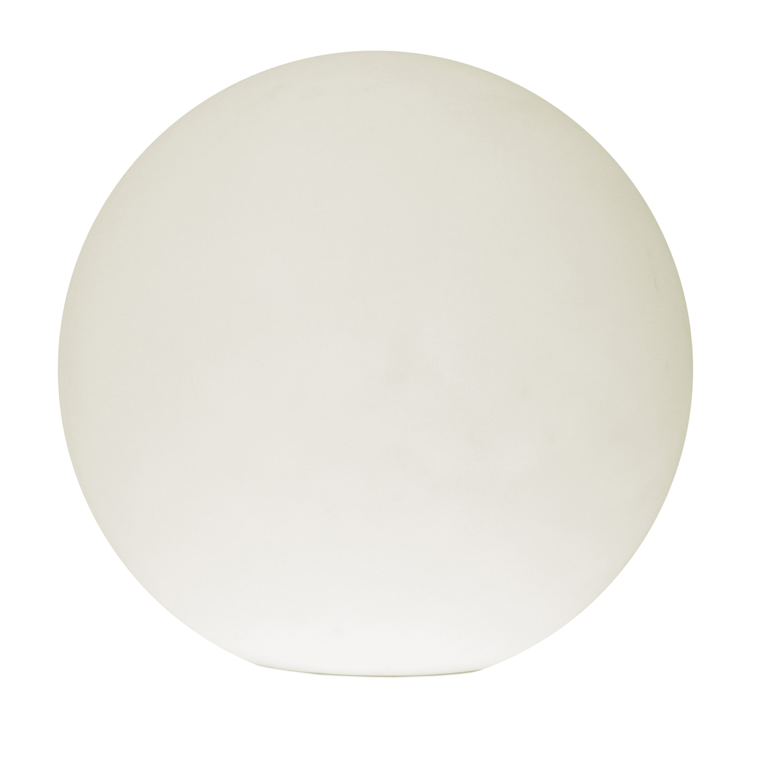 Leuchtobjekt outdoor KUGEL 50cm mit E27 Fassung - warmweißes 1W Leuchtmittel