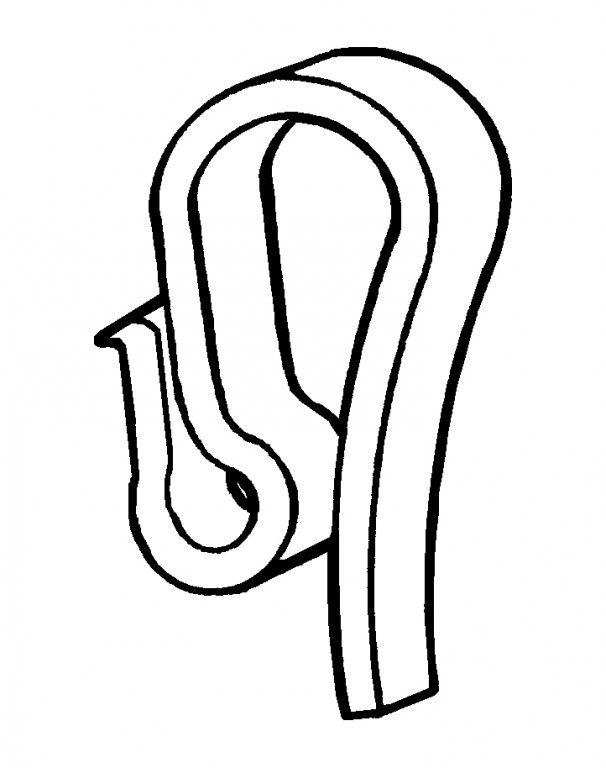 Befestigungs-Haken für Lichterketten und Lichterschläuche - 10 Stück Befestigungs-Haken für Lichterketten und Lichterschläuche - 10 Stück