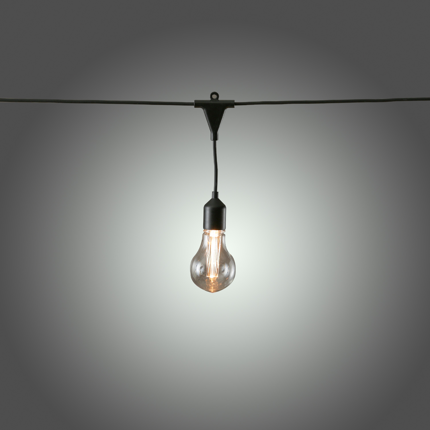 LED Lichterkette GLÜHBIRNE - 20 Filament LED - L: 9,5m - koppelbar bis 100 LED - Trafo - für Außen LED Lichterkette GLÜHBIRNE - 20 Filament LED - L: 9,5m - koppelbar bis 100 LED - Trafo - für Außen