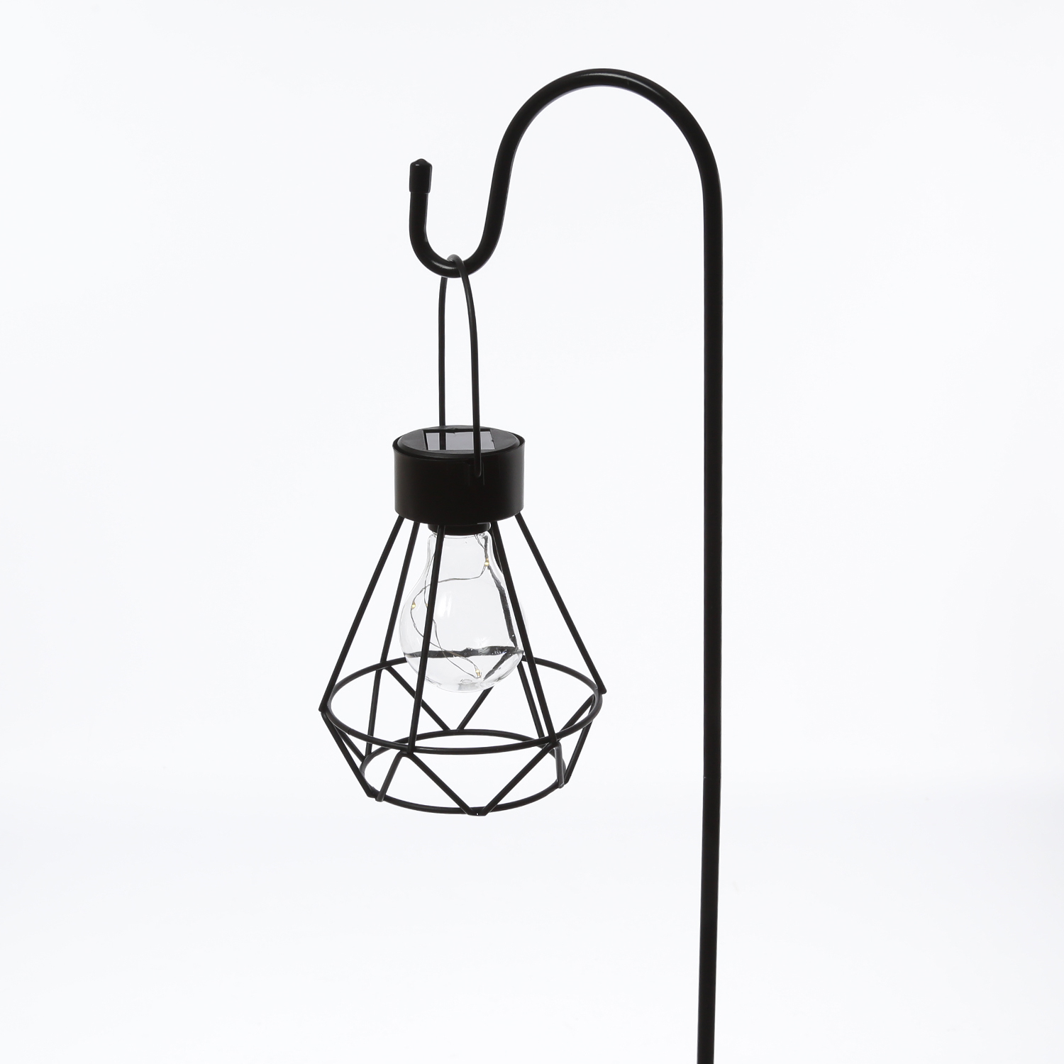Gartenspieß für Laternen/Leuchten/Gartendeko - Gartenstecker - Schäferhaken - 60-120cm