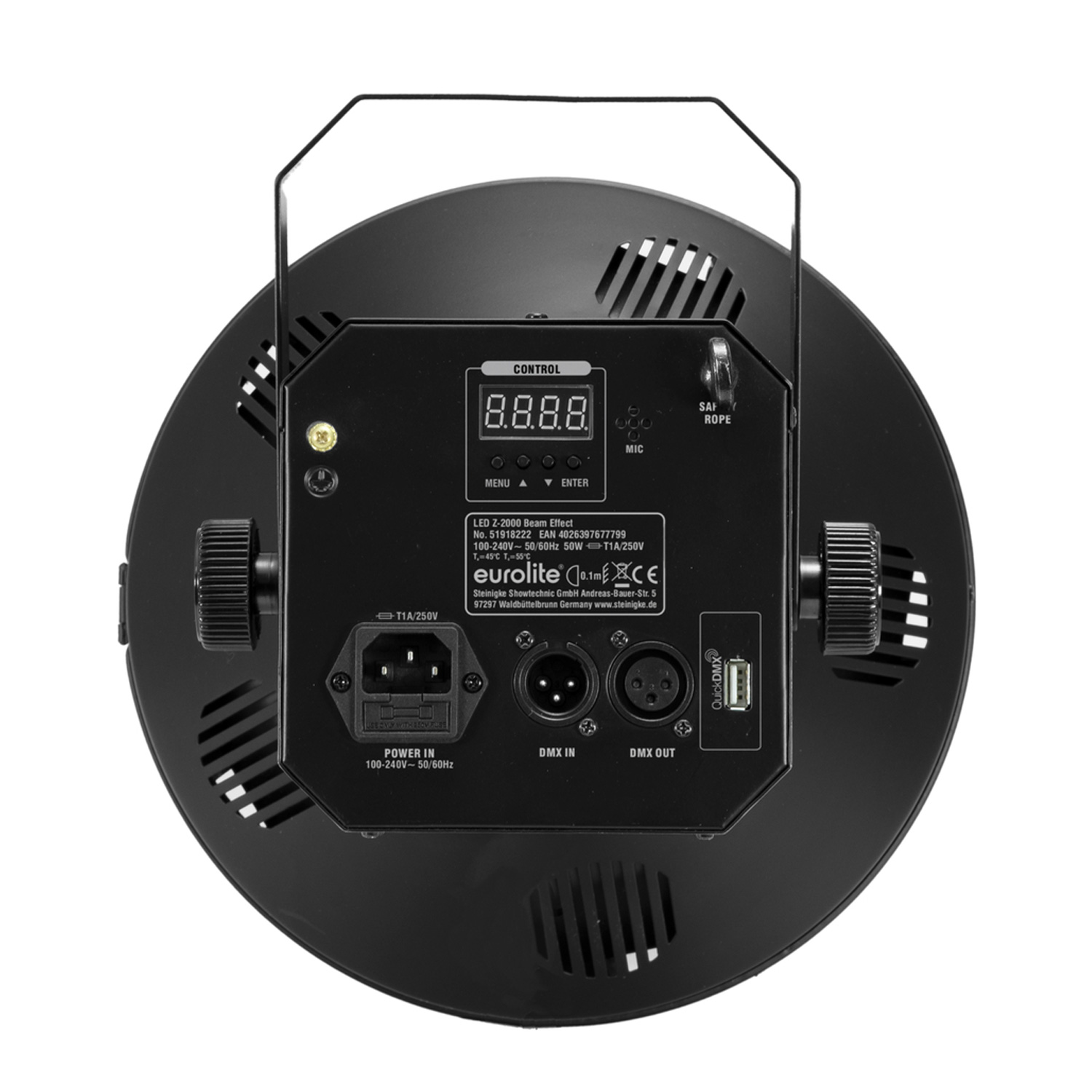 Partylichteffekt 5x10W Power Derby Z-2000 - RGBAW - sehr lichtstark Partylichteffekt 5x10W Power Derby Z-2000 - RGBAW - sehr lichtstark