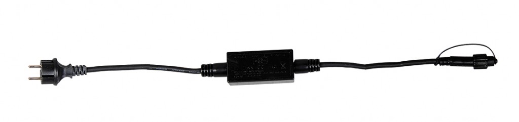 System LED Black | Start-Trafo | koppelbar | 1,80m | max. 400W bzw. 100 System-Meter3