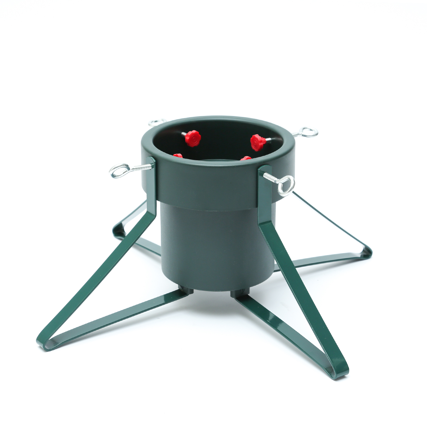 Christbaumständer - Stammdurchmesser 6-10,5cm - Höhe bis 1,8m - Wassertank 1,5L - grün/rot Christbaumständer - Stammdurchmesser 6-10,5cm - Höhe bis 1,8m - Wassertank 1,5L - grün/rot