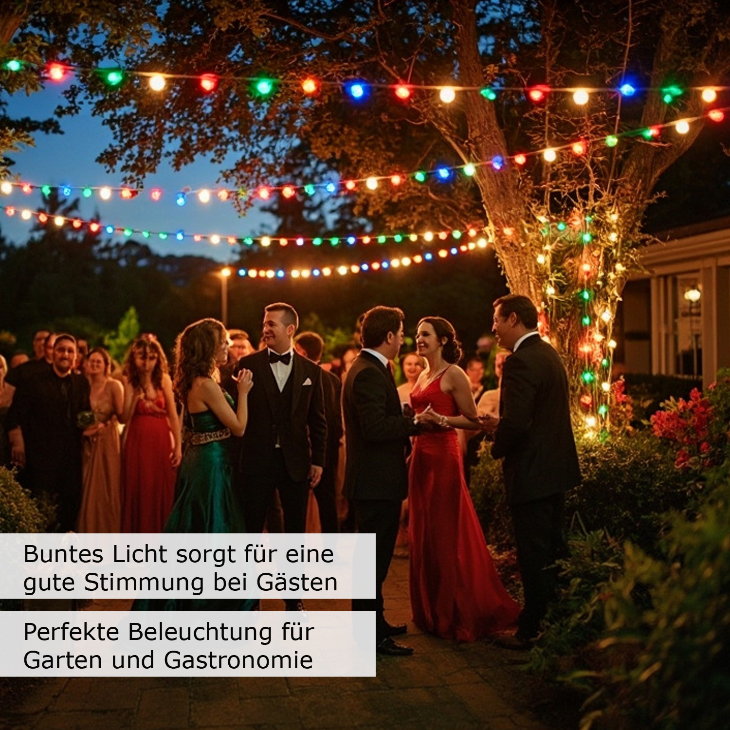 LED Leuchtmittel Tropfenlampe A60 Polycarbonat Grün 2W
