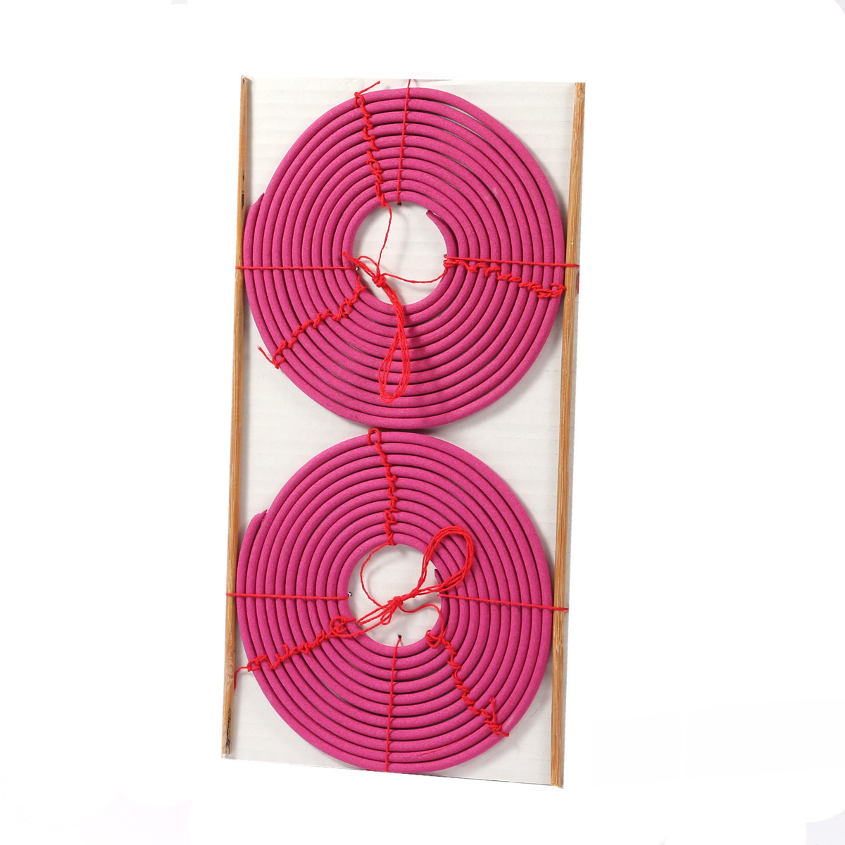 Insektenspirale CITRONELLA - Anti Mücken Spirale - Bambus - Brenndauer 16 Stunden - pink - 2er Set Insektenspirale CITRONELLA - Anti Mücken Spirale - Bambus - Brenndauer 16 Stunden - pink - 2er Set