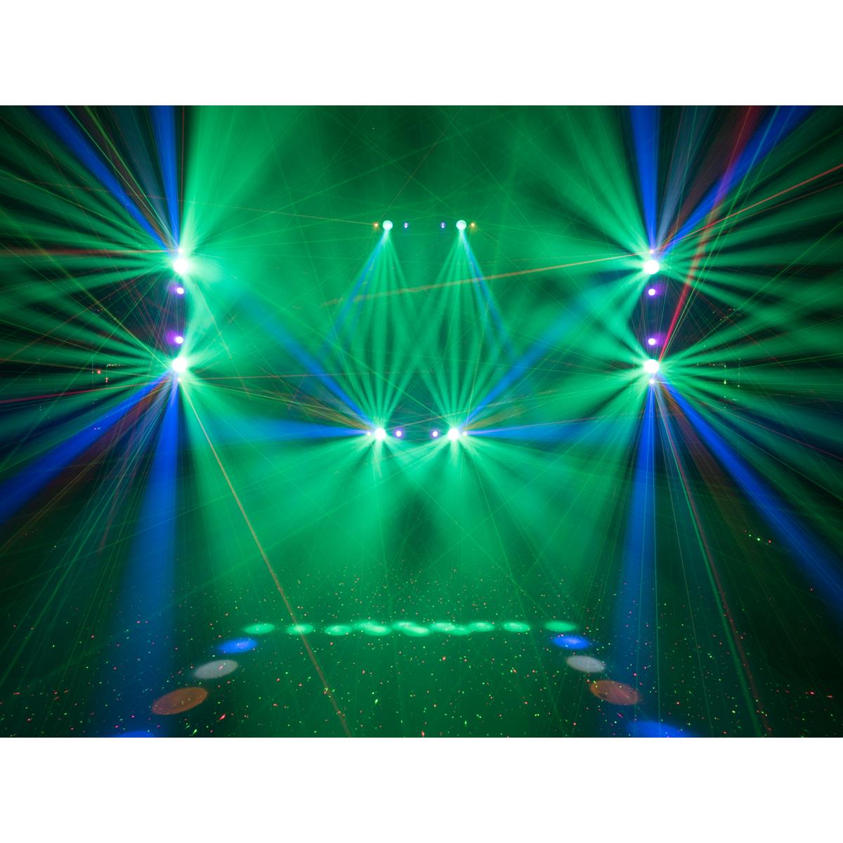 LED Multi FX Laser Bar - Die komplette Lichtshow für Deine Party LED Multi FX Laser Bar - Die komplette Lichtshow für Deine Party