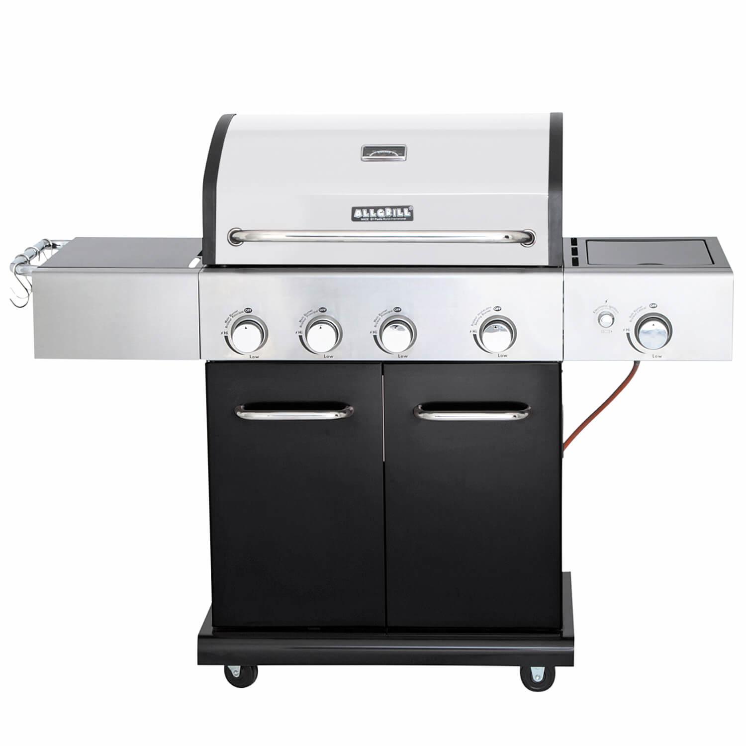 ALL'GRILL ELEGANCE schwarz inkl. GRATIS Zubehör
