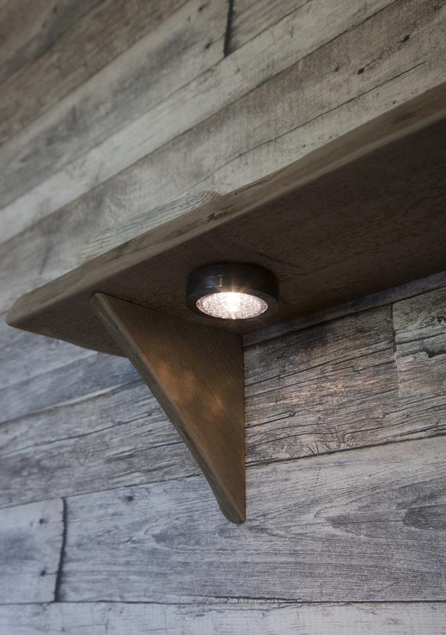 Unterbauleuchte 3er Set mit Druckschalter - WW 3000K - 0,23W - Batteriebetrieb