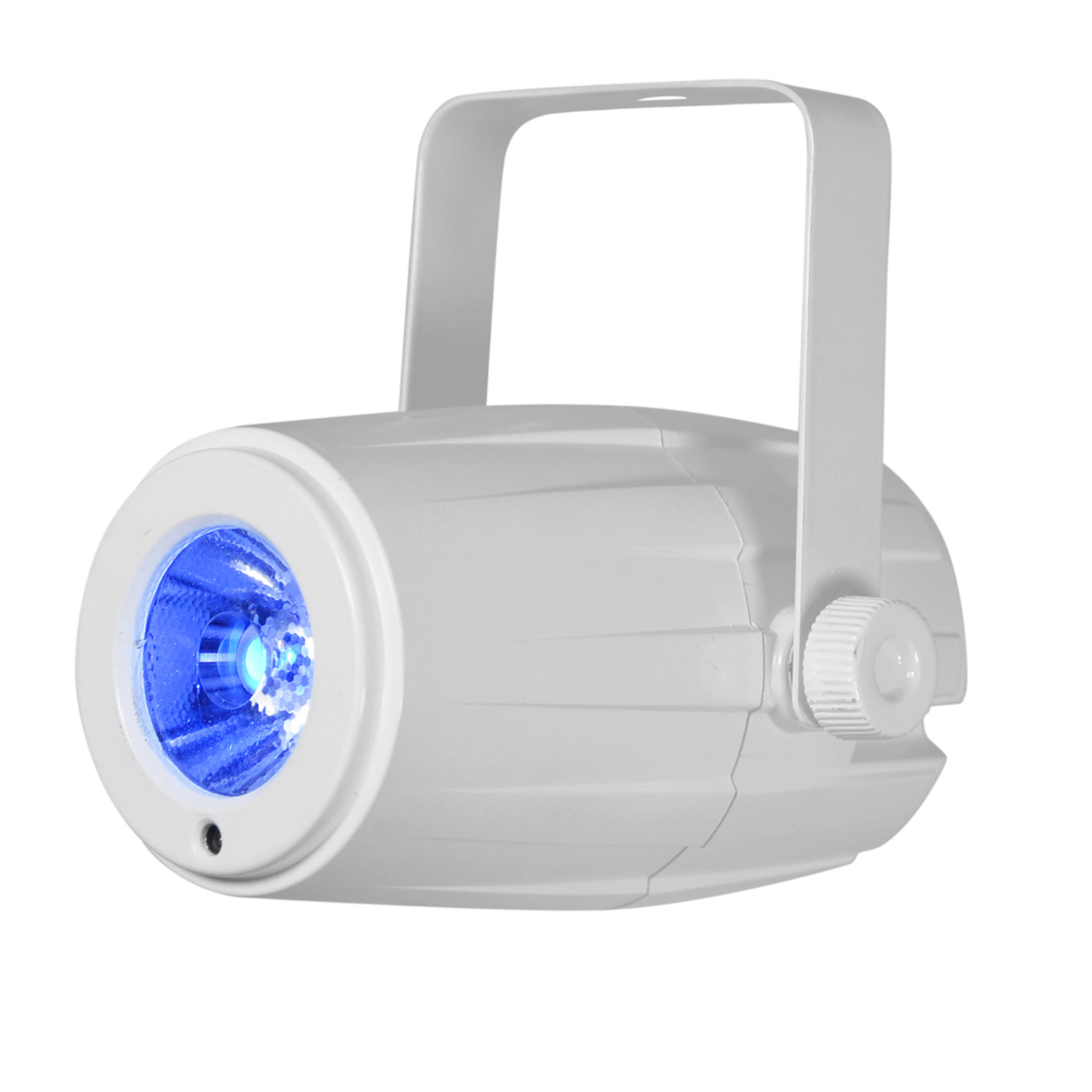 LED Pinspot 5W RGBW - High Power - inklusive IR-Fernbedienung - weiß