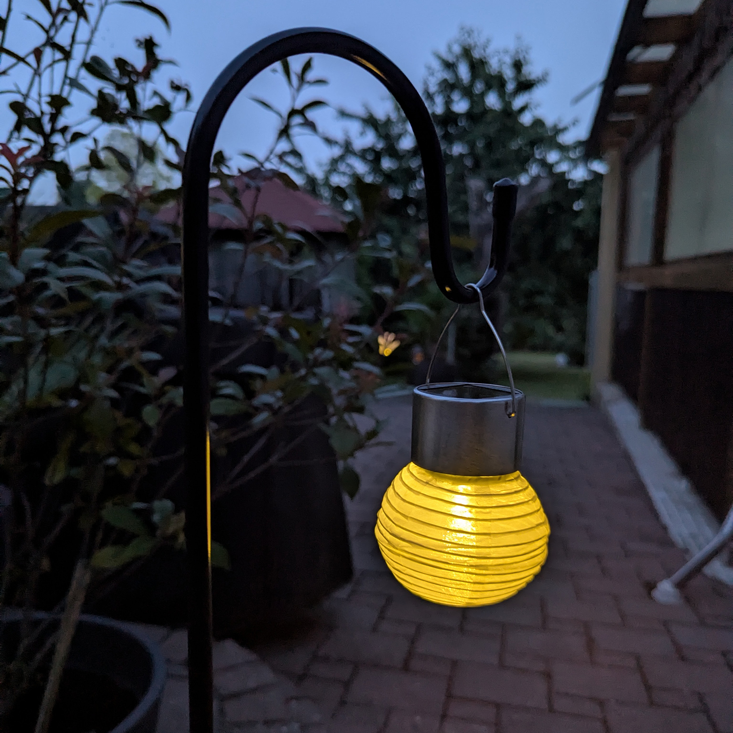Gartenspieß für Laternen/Leuchten/Gartendeko - Gartenstecker - Schäferhaken - 60-120cm