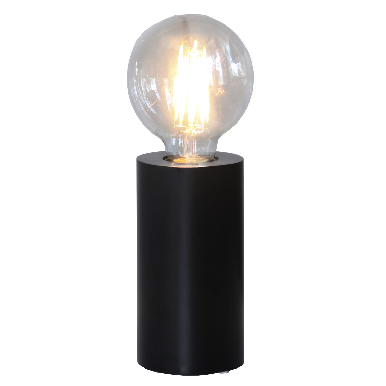 Lampenfassung "Tub" - E27 Fassung - Schalter - H: 15cm - stehend Lampenfassung "Tub" - E27 Fassung - Schalter - H: 15cm - stehend