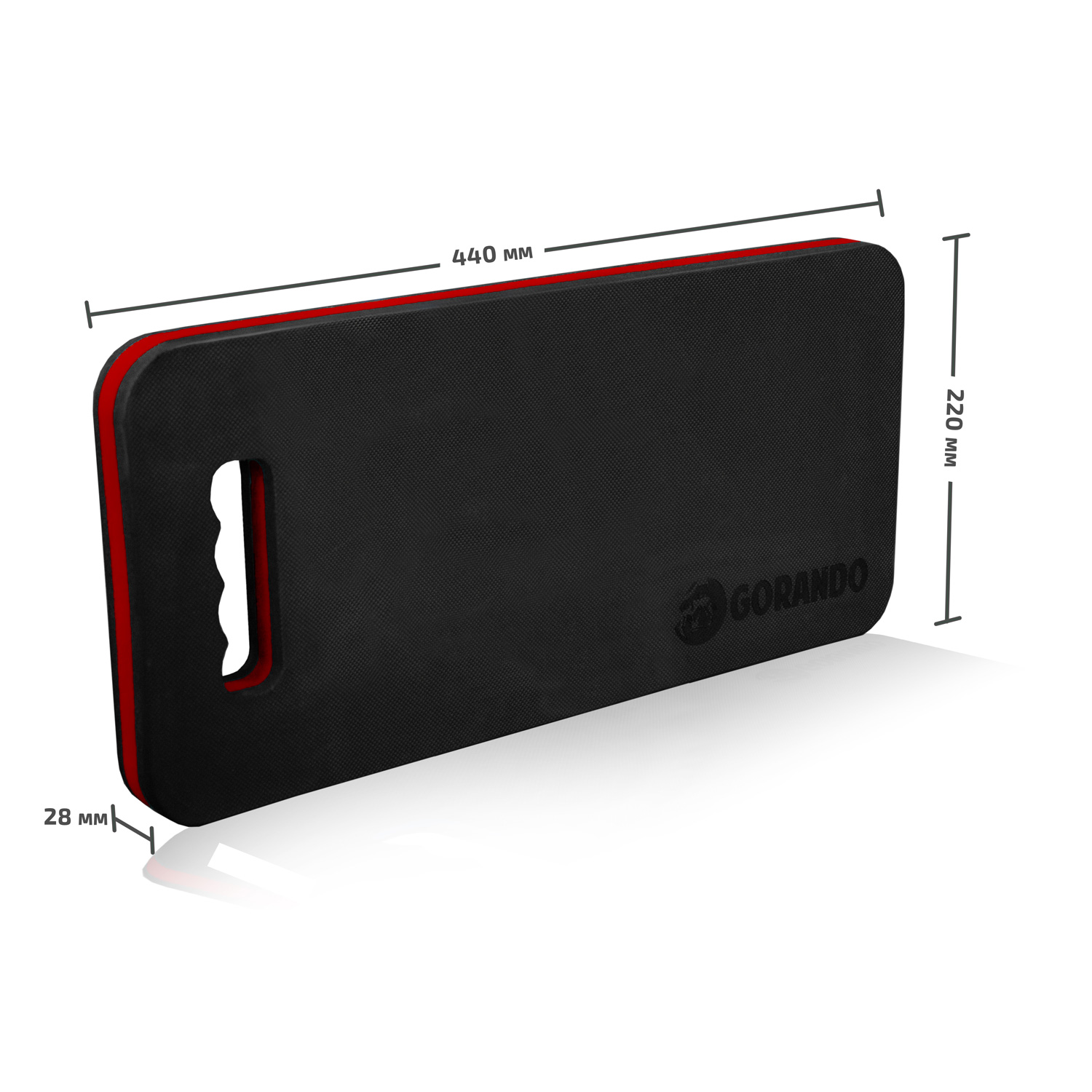 GORANDO® Premium EVA Kniekissen - 44x22cm - für Garten, Haus, Werkstatt - Kniepad - rot - 4er set GORANDO® Premium EVA Kniekissen - 44x22cm - für Garten, Haus, Werkstatt - Kniepad - rot - 4er set