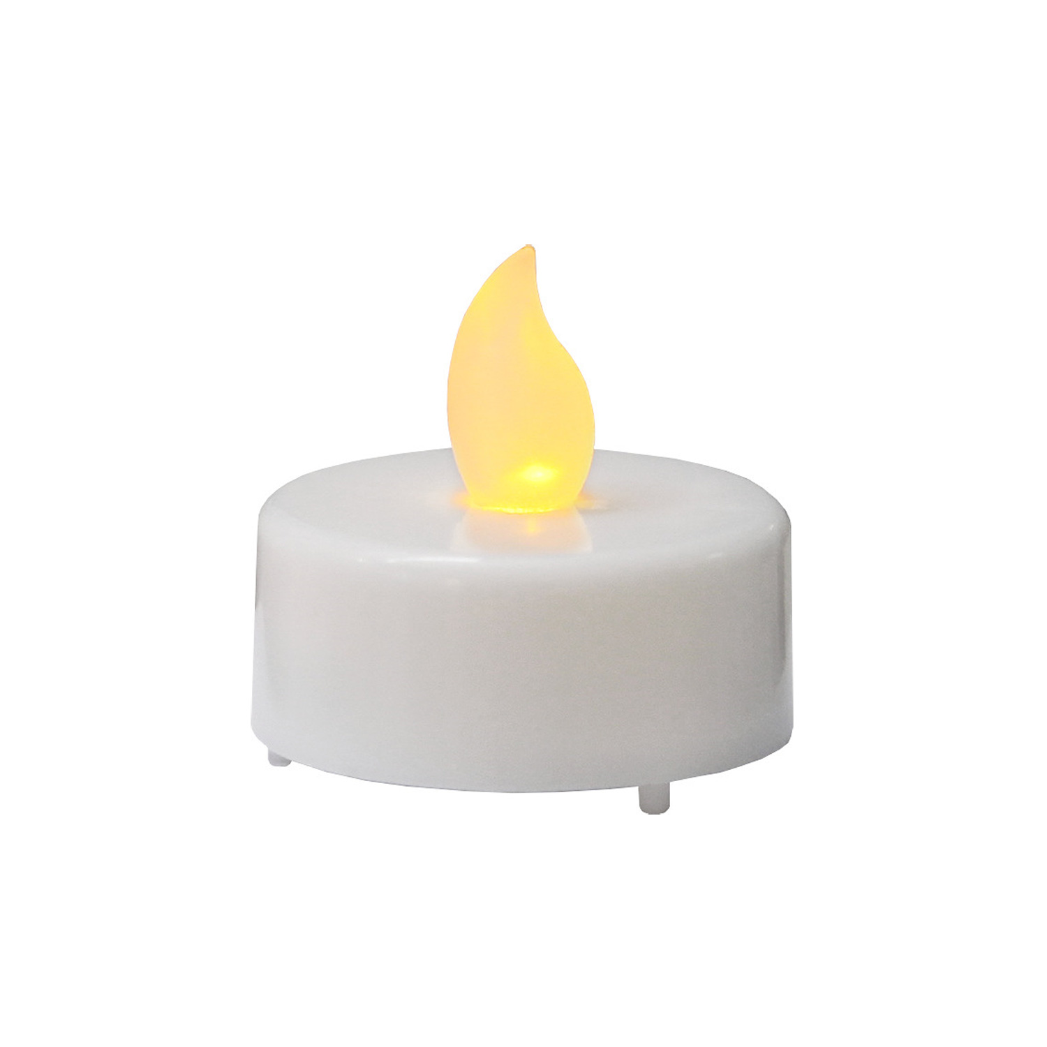 LED Teelicht "Paulo" - warmweiße flackernde Flamme - Batteriebetrieb - H: 4cm - 4er Set LED Teelicht "Paulo" - warmweiße flackernde Flamme - Batteriebetrieb - H: 4cm - 4er Set