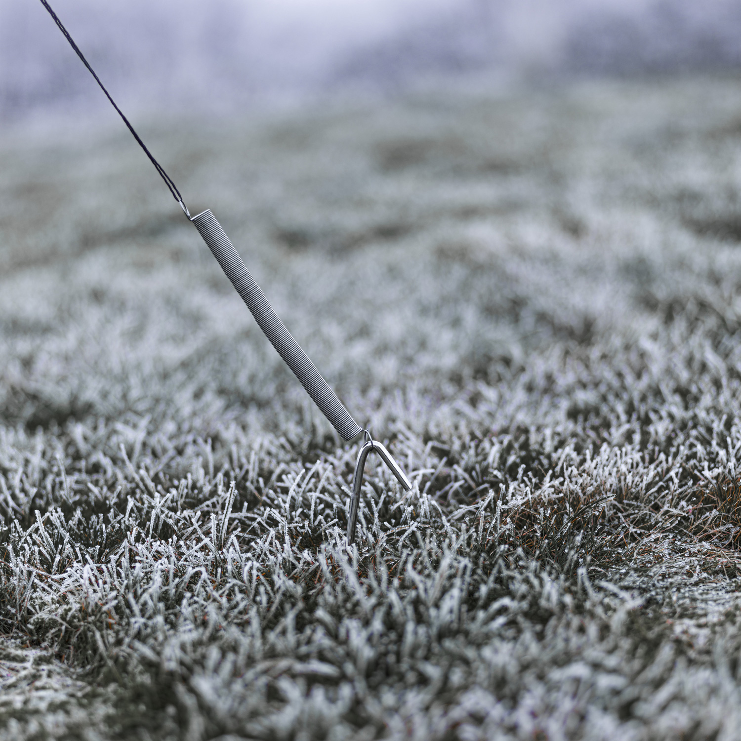 LED Baummantel Fahnenmast Lichterkette - 5 Stränge á 100 gefrostete bernsteinfarbene LED - L: 5m LED Baummantel Fahnenmast Lichterkette - 5 Stränge á 100 gefrostete bernsteinfarbene LED - L: 5m