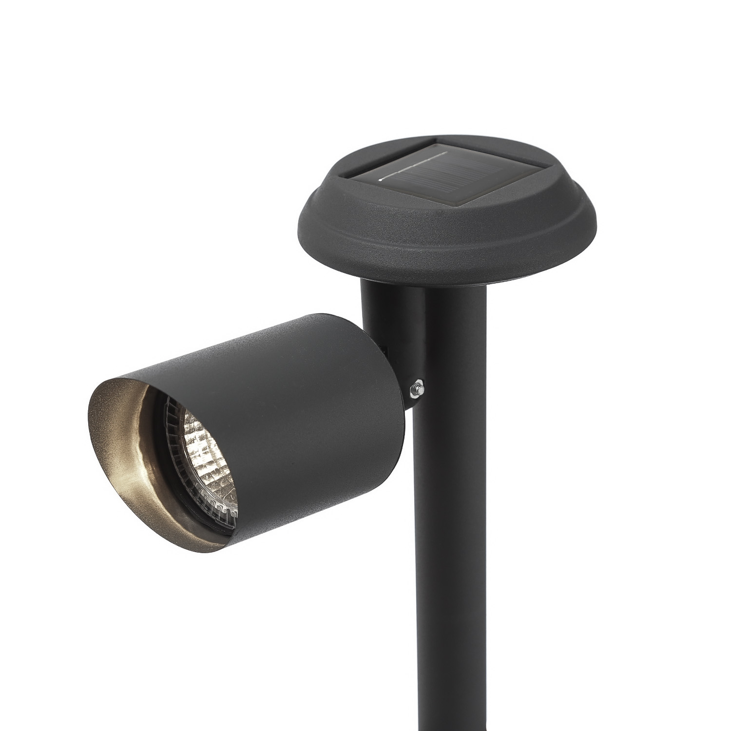 LED Solar Gartenstrahler - Gartenspot  - Dämmerungssensor - 3 Lumen - H: 25,5cm