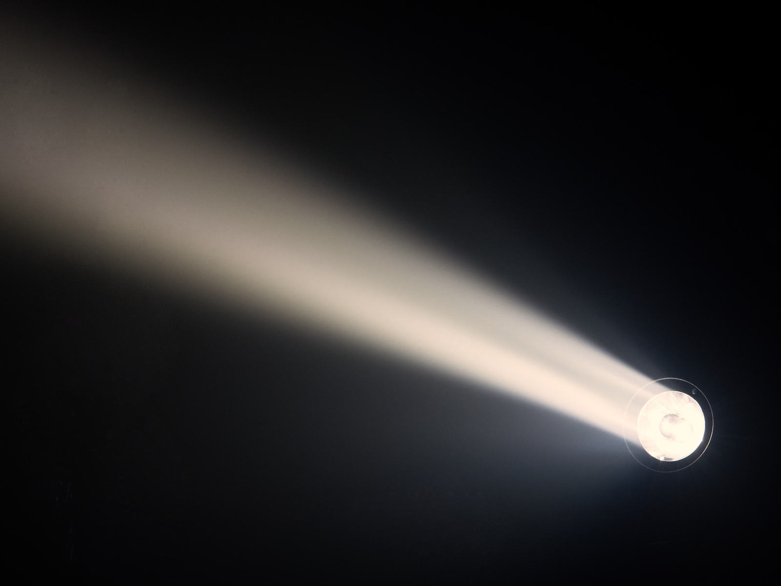 15W LED Hochleistungs-Pinspot - DMX Punktstrahler für Spiegelkugeln - inklusive Fernbedienung - warmweiss WW 3100K