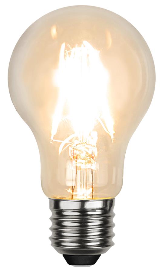 LED Tropfenlampe FILA A60 - E27 - 4W - DTW 3000-2000 - 320lm - klar - dimmbar LED Tropfenlampe FILA A60 - E27 - 4W - DTW 3000-2000 - 320lm - klar - dimmbar