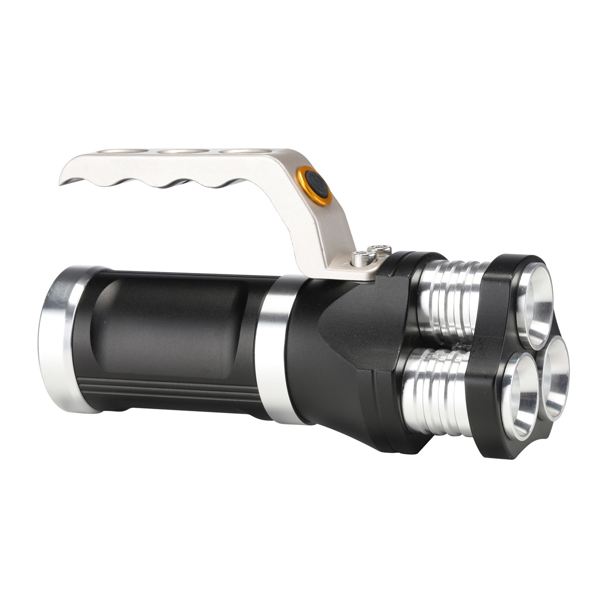LED Handlampe - kaltweiße LED - 750lm - 16 x 4,8 x 6,3cm