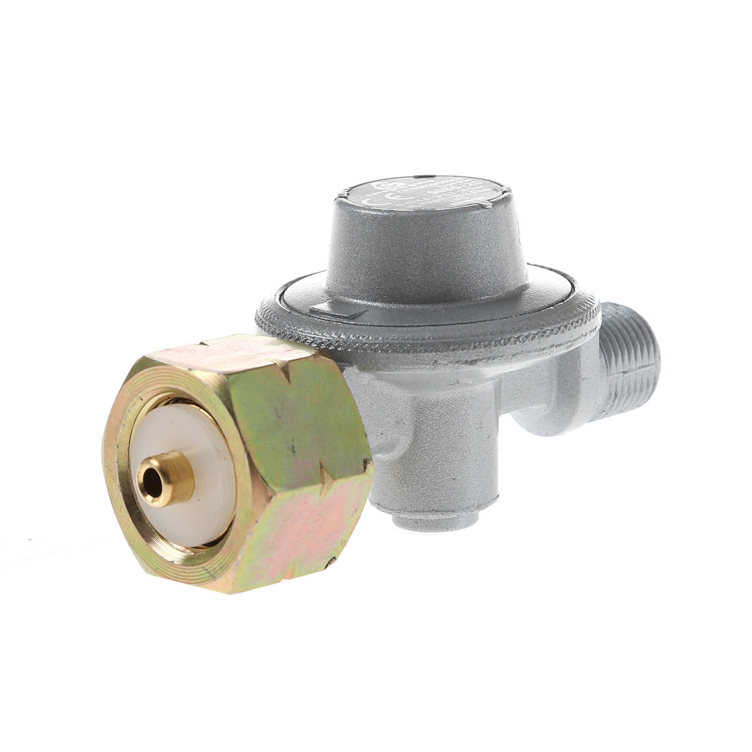 Gasregler 2,5bar - 8kg/h - Kombi x G 3/8" LH-KN