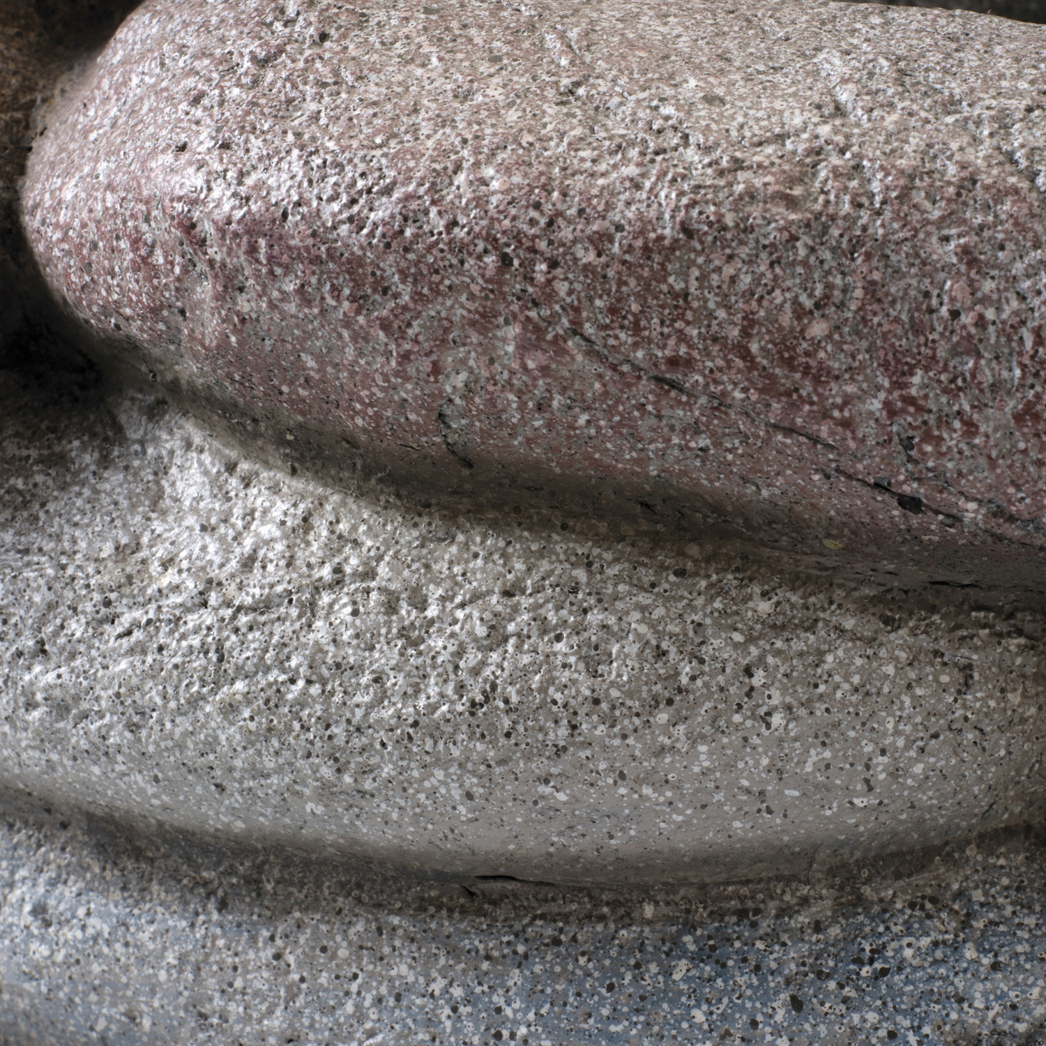 LED Gartenbrunnen FELSENQUELLE  - Springbrunnen aus Polyresin - H: 35cm - outdoor