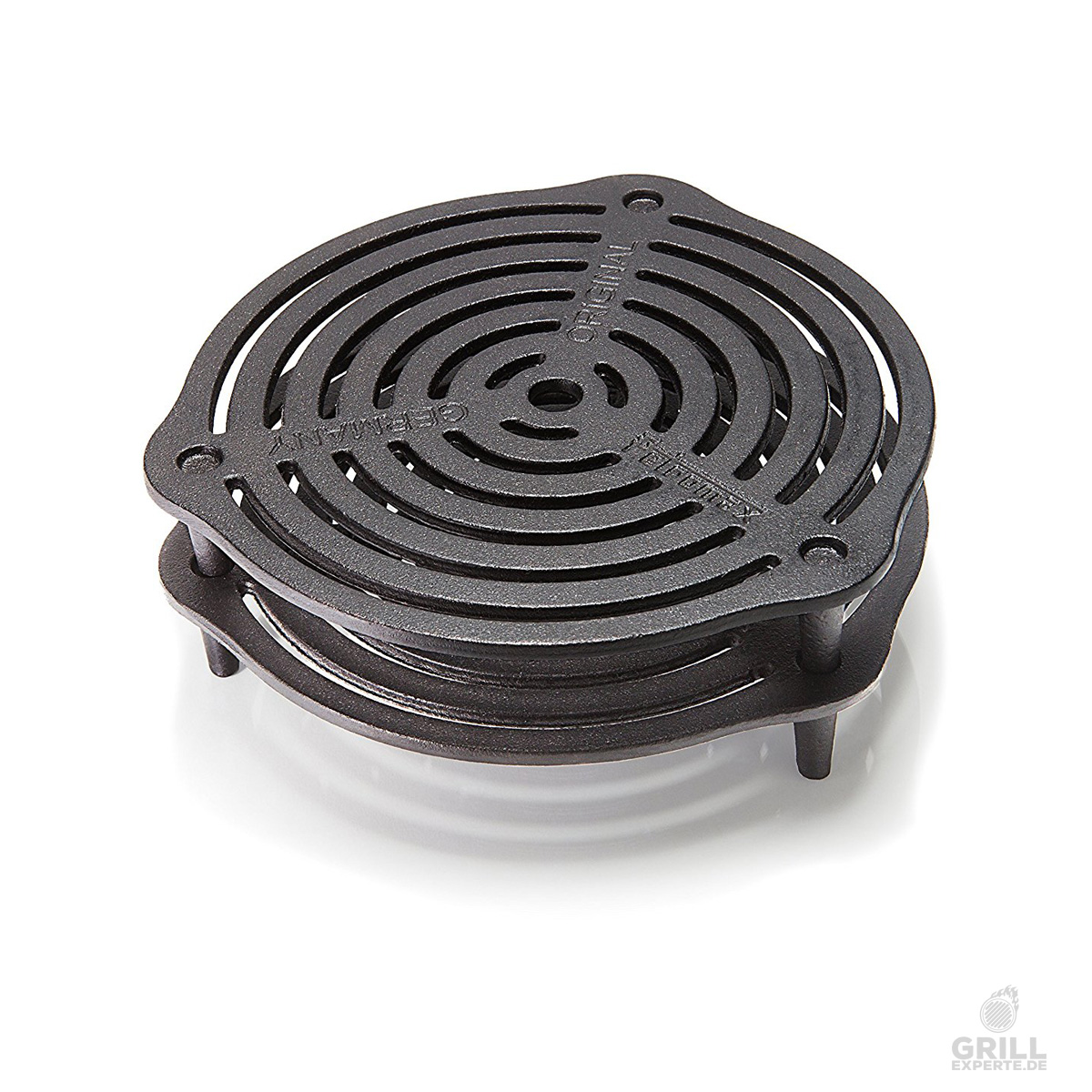Petromax Stapelrost aus Gusseisen 31cm- gr-s30 - Backen, Dünste, Dampfgaren auf Ebenen im Feuertopf