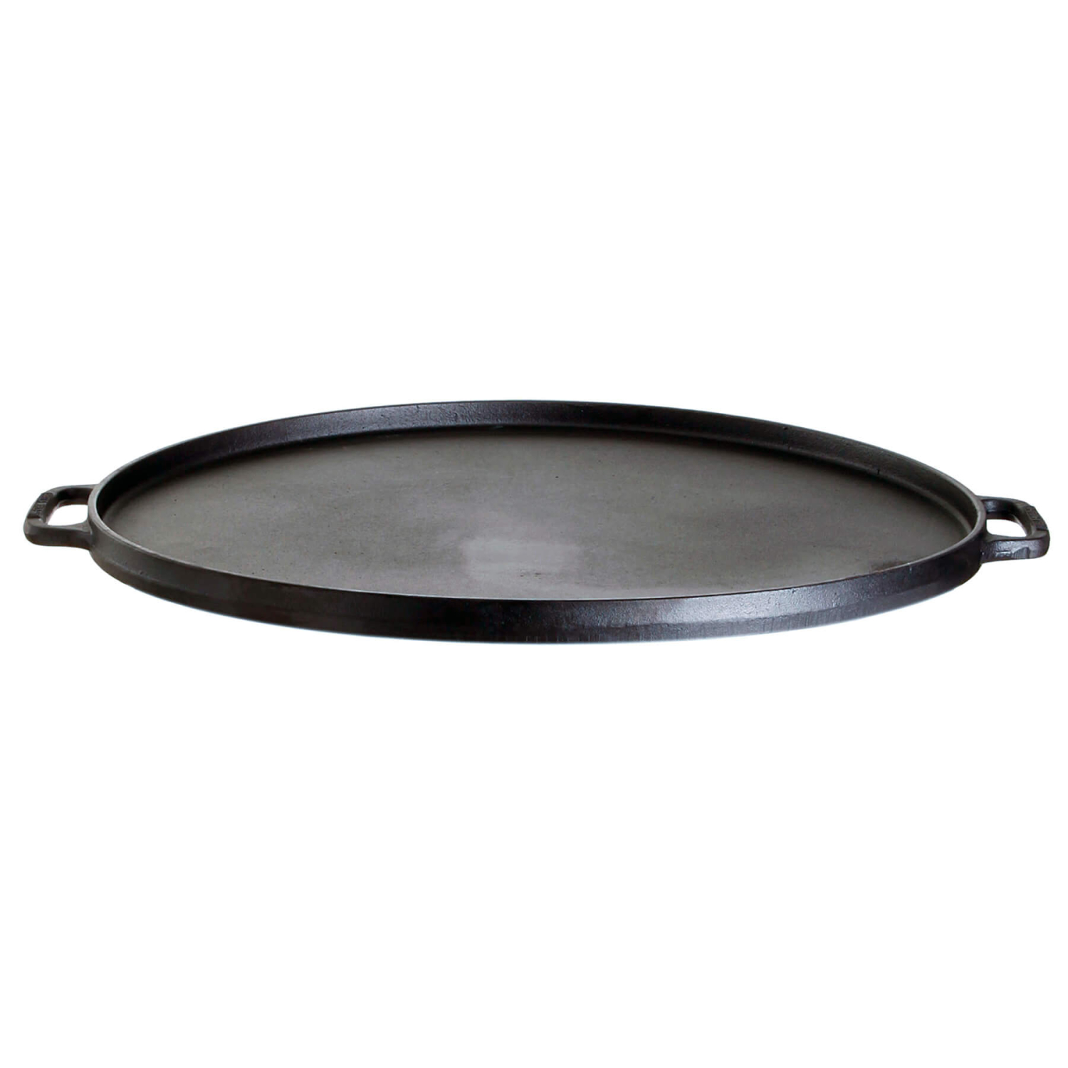 Plancha Grillplatte - Gusseisen - Wendeplatte geriffelt und glatt - D: 30cm - 3,6kg