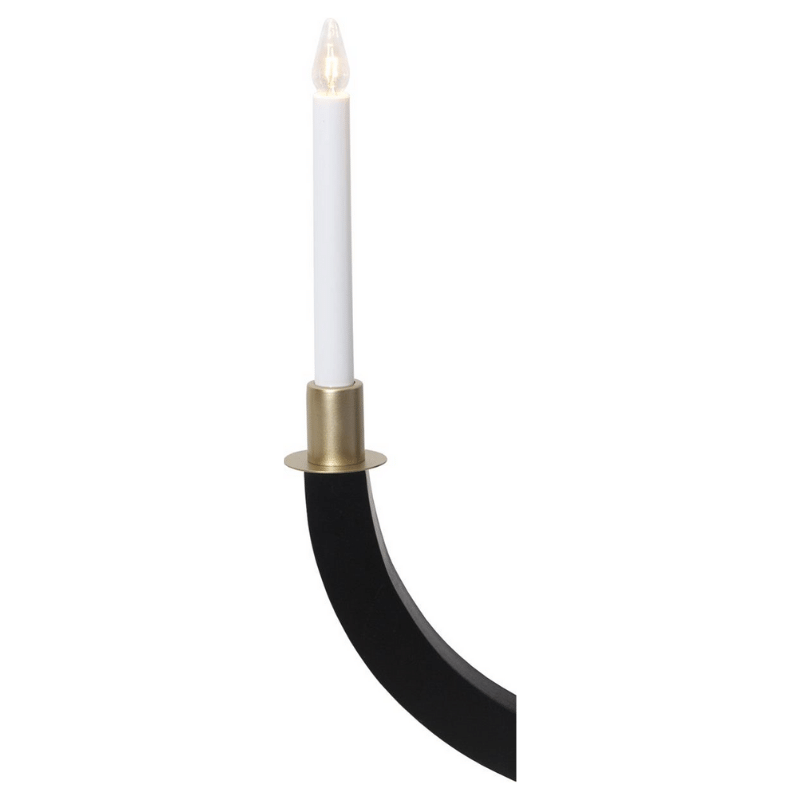 Ringhülse für Stabkerzen - gold - 5er Pack - H: 3,8cm - D: 2,7cm Ringhülse für Stabkerzen - gold - 5er Pack - H: 3,8cm - D: 2,7cm