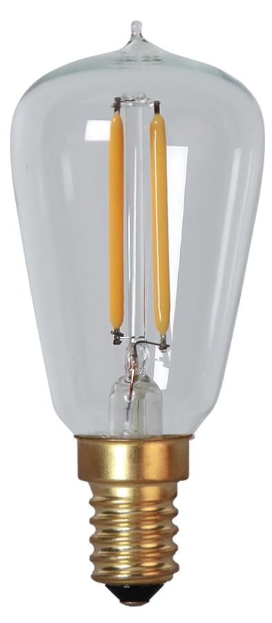 LED Leuchtmittel GLOW - ST38 - E14 - 1,7W - warmweiss 2200K - 120lm -  dimmbar LED Leuchtmittel GLOW - ST38 - E14 - 1,7W - warmweiss 2200K - 120lm -  dimmbar