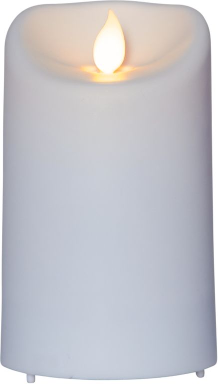 LED Stumpenkerze "M-Twinkle" - mechanisch bewegte Flamme - H: 12,5cm - Batteriebetrieb - Timer LED Stumpenkerze "M-Twinkle" - mechanisch bewegte Flamme - H: 12,5cm - Batteriebetrieb - Timer