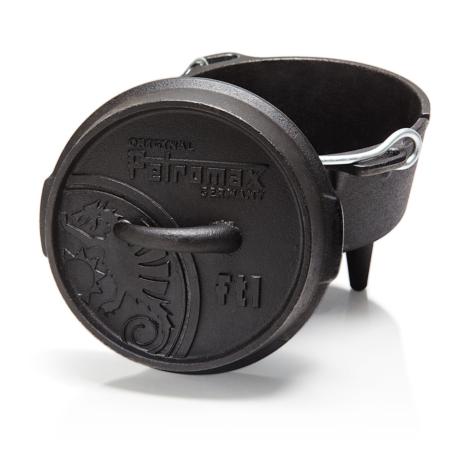 Petromax Feuertopf Dutch Oven ft1 mit Füßen - 0,93L - Für Saucen