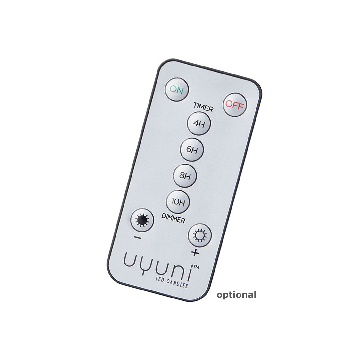 LED Kerze PIA - Rustik-Optik - Echtwachs - H 20cm - D 7-8cm - Timer - bis zu 1000 Std. - rosa