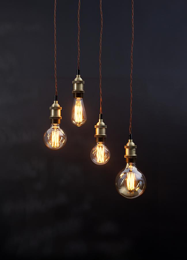 LED DEKO Leuchtmittel VINTAGE G80 - E27 - 3,7W - UWW 1800K - 240lm - dimmbar LED DEKO Leuchtmittel VINTAGE G80 - E27 - 3,7W - UWW 1800K - 240lm - dimmbar