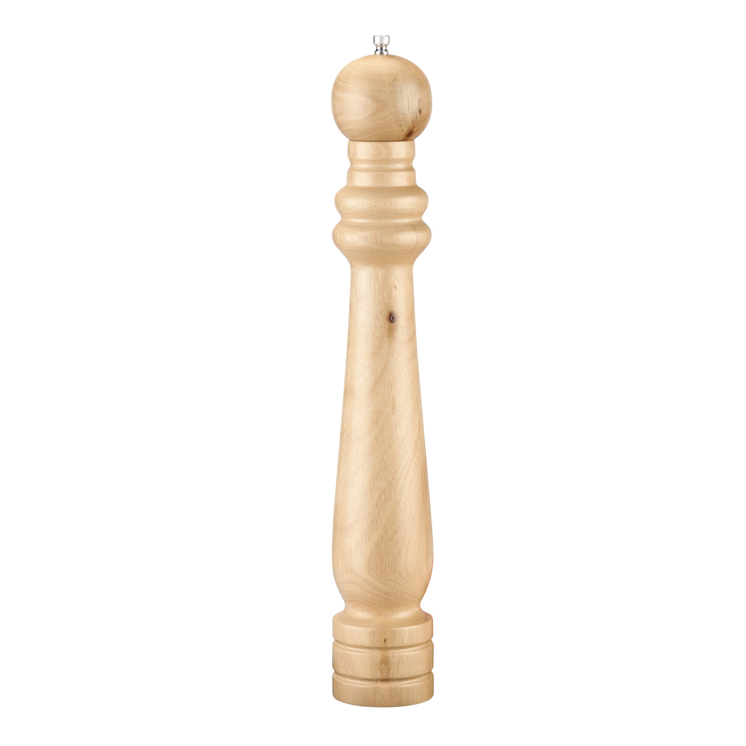 Pfeffermühle XL - 42cm hoch - 6,9cm Durchmesser - aus geöltem Eukalyptus Holz