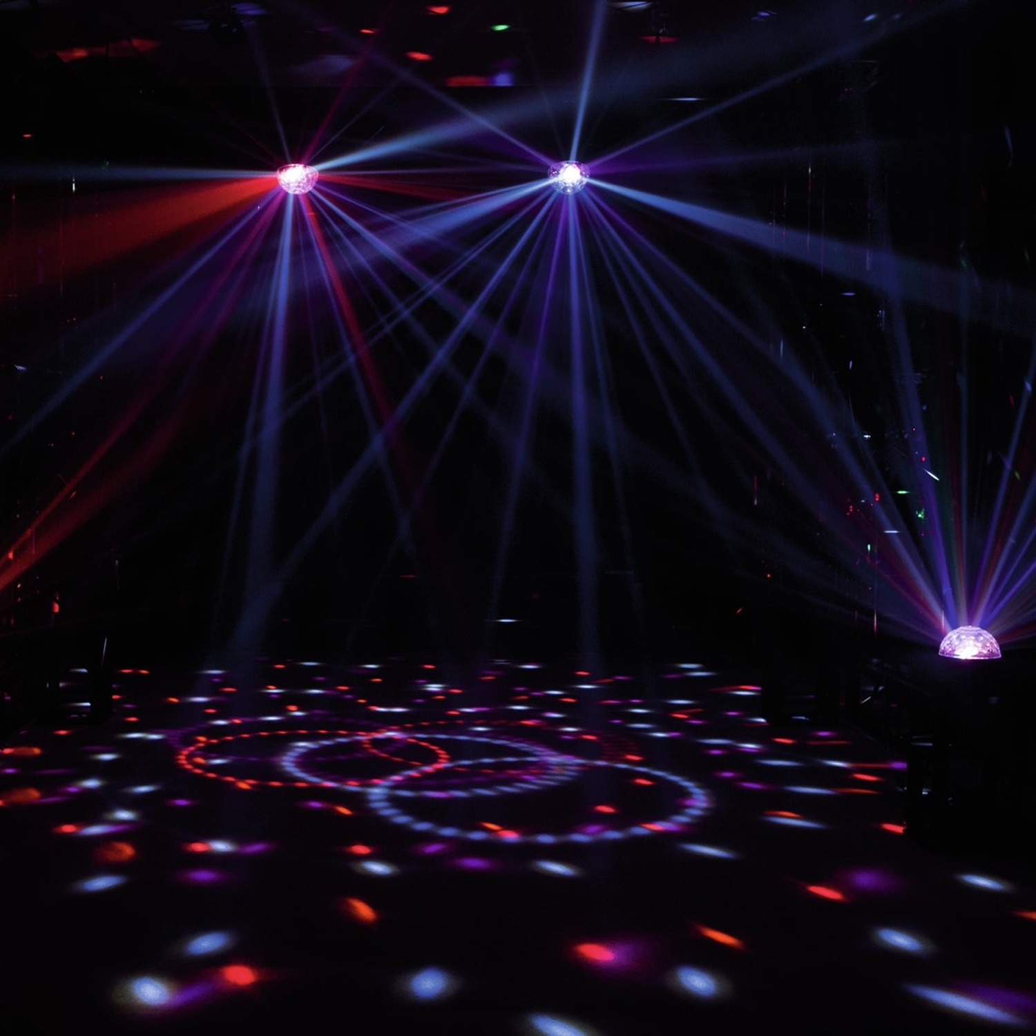 BC-4 Pilzkopf 6-farbig Diskokugel LED Effekt - RGBW + Orange +UV - drehend BC-4 Pilzkopf 6-farbig Diskokugel LED Effekt - RGBW + Orange +UV - drehend