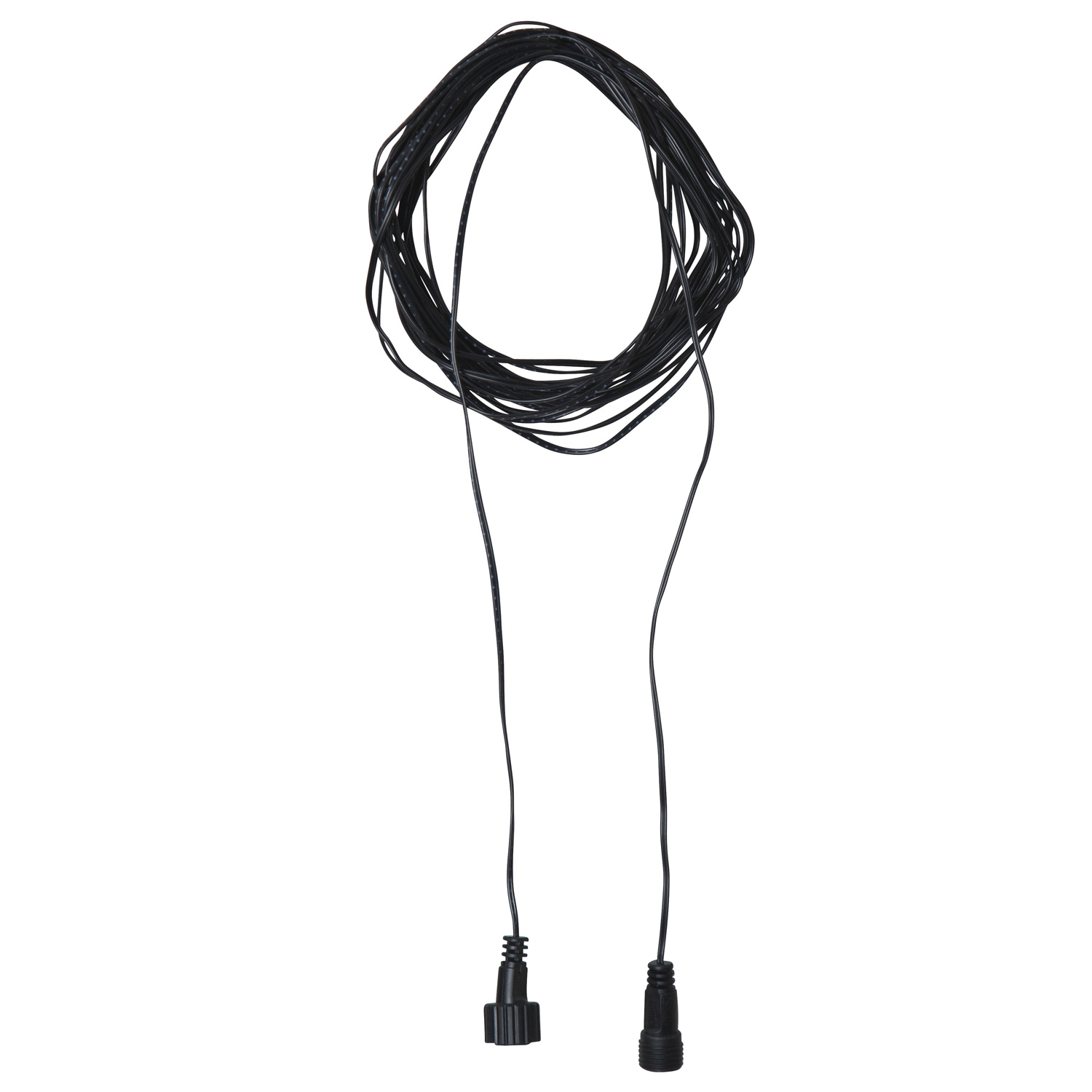 Verlängerungskabel für Lichterketten in ultra-warmweiß und kaltweiß - 10 Meter - schwarz - für Außen Verlängerungskabel für Lichterketten in ultra-warmweiß und kaltweiß - 10 Meter - schwarz - für Außen