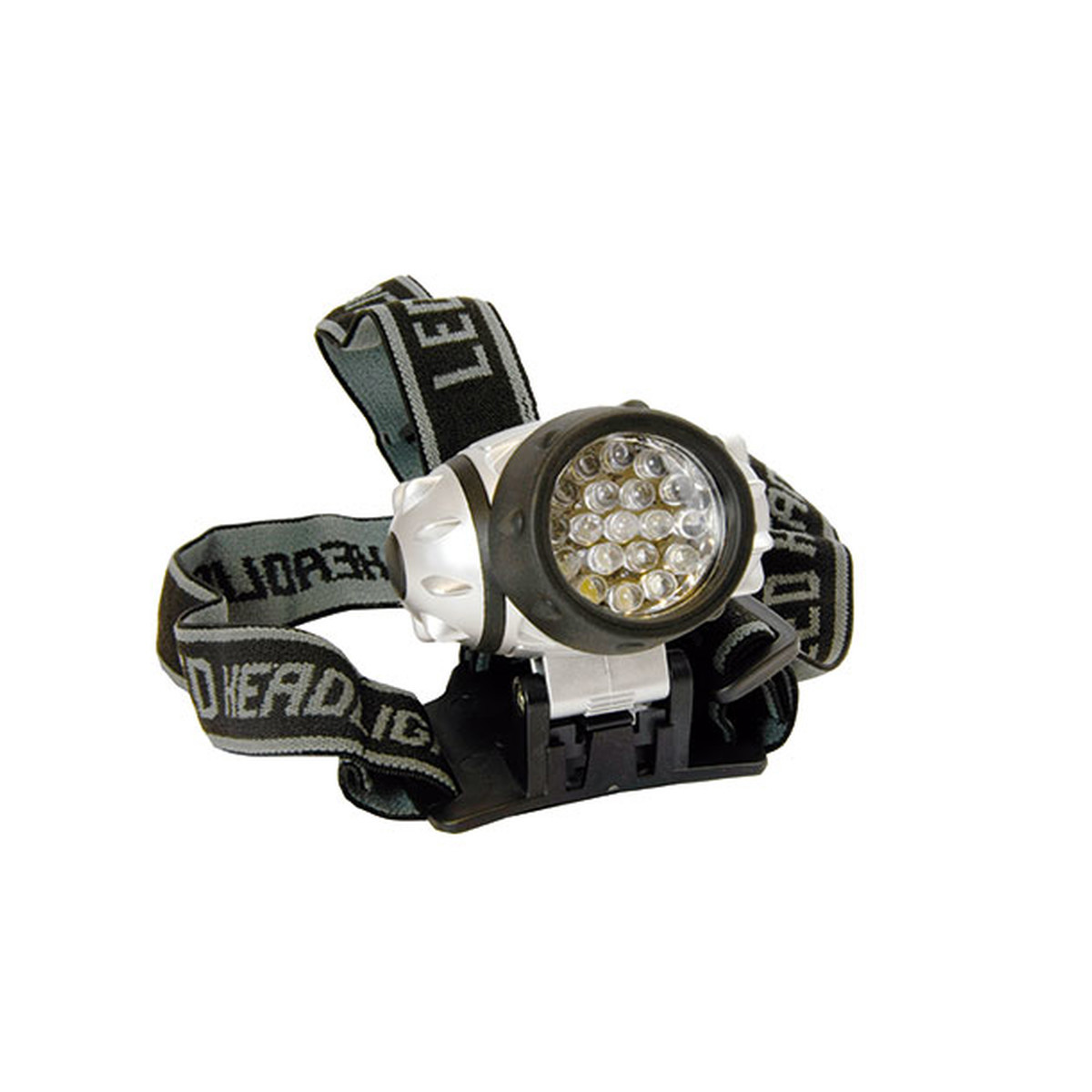 LED Kopflampe Stirnlampe ARCAS - 19 hellweiße LED - inkl.. 3 AAA Batterien
