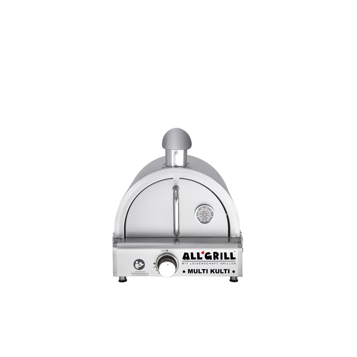 ALL'GRILL Pizzaofen-Edelstahlhaube für MULTI-KULTI
