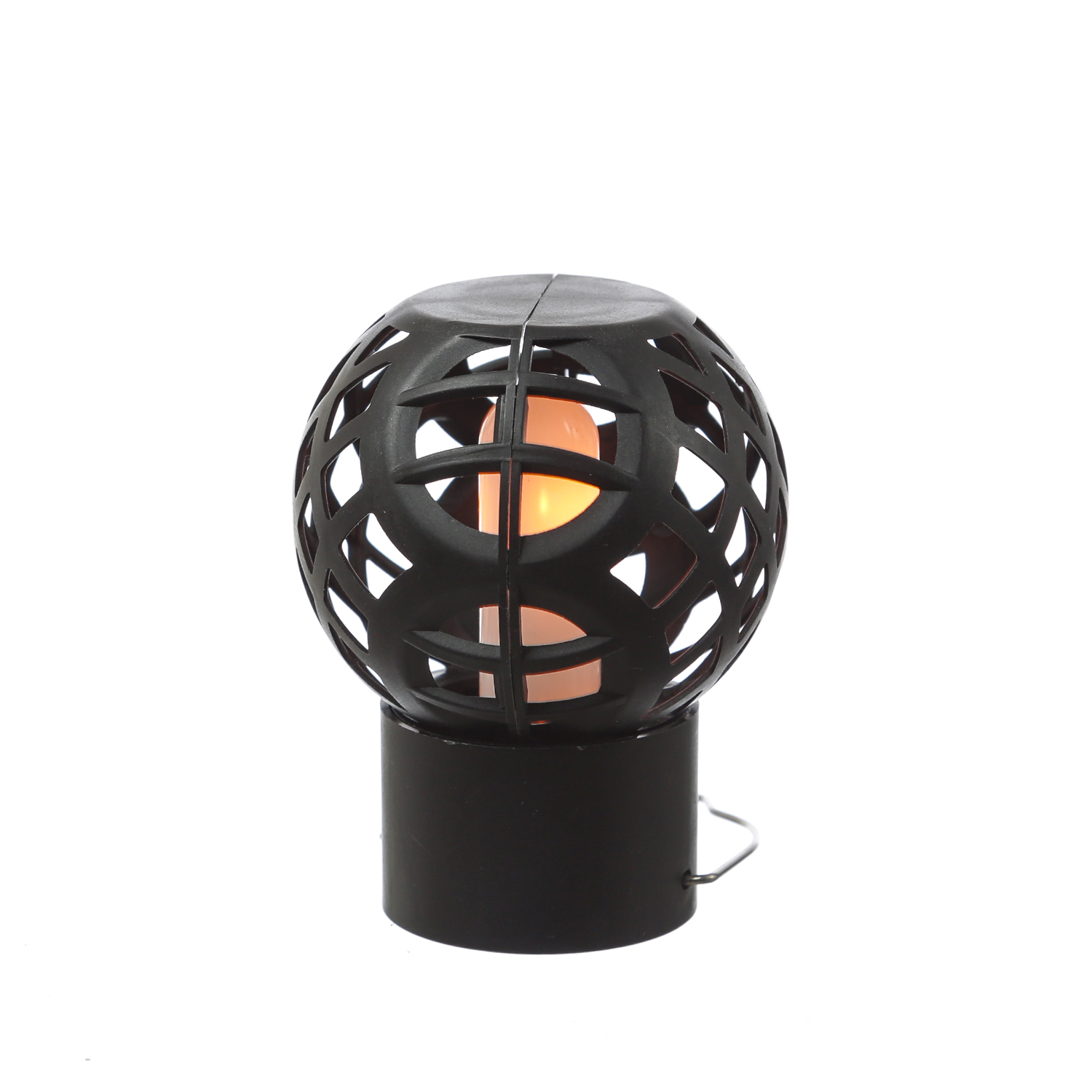 LED Solar Hängeleuchte Feuerball - Kugelleuchte mit Flammeneffekt - H: 9cm - Sensor - 4 Stück LED Solar Hängeleuchte Feuerball - Kugelleuchte mit Flammeneffekt - H: 9cm - Sensor - 4 Stück