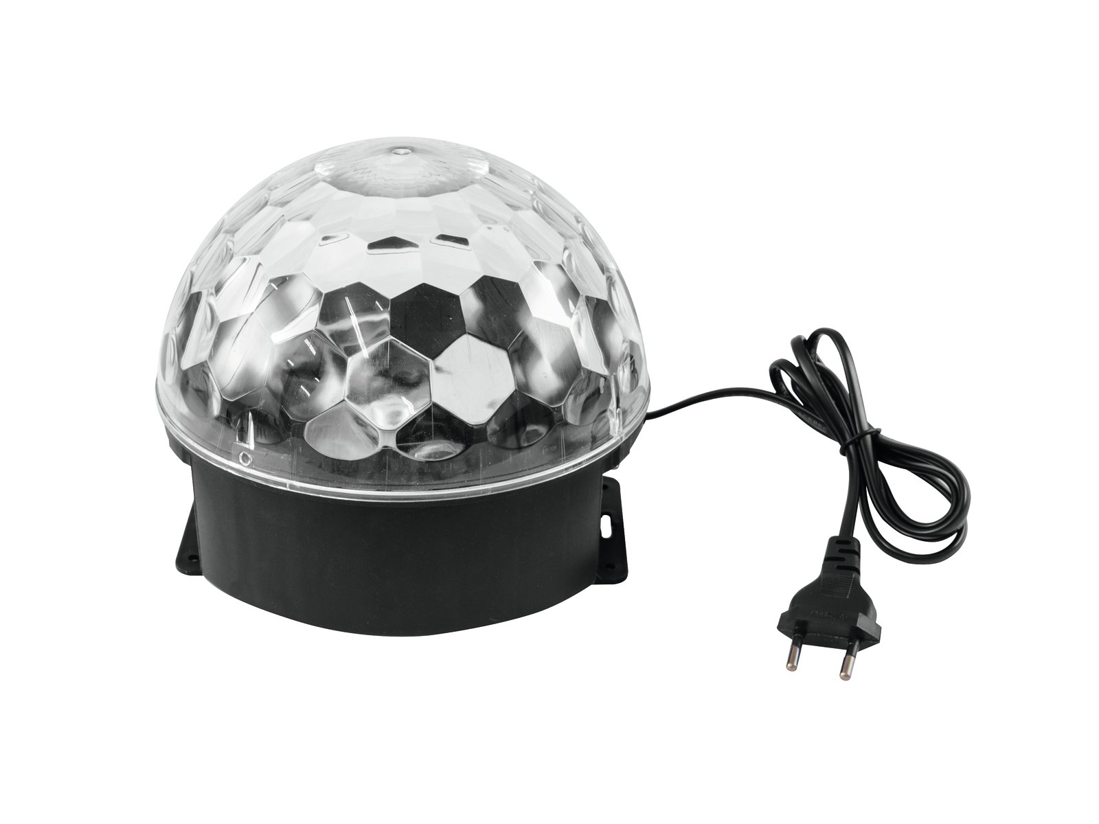 BC-4 Pilzkopf 6-farbig Diskokugel LED Effekt - RGBW + Orange +UV - drehend