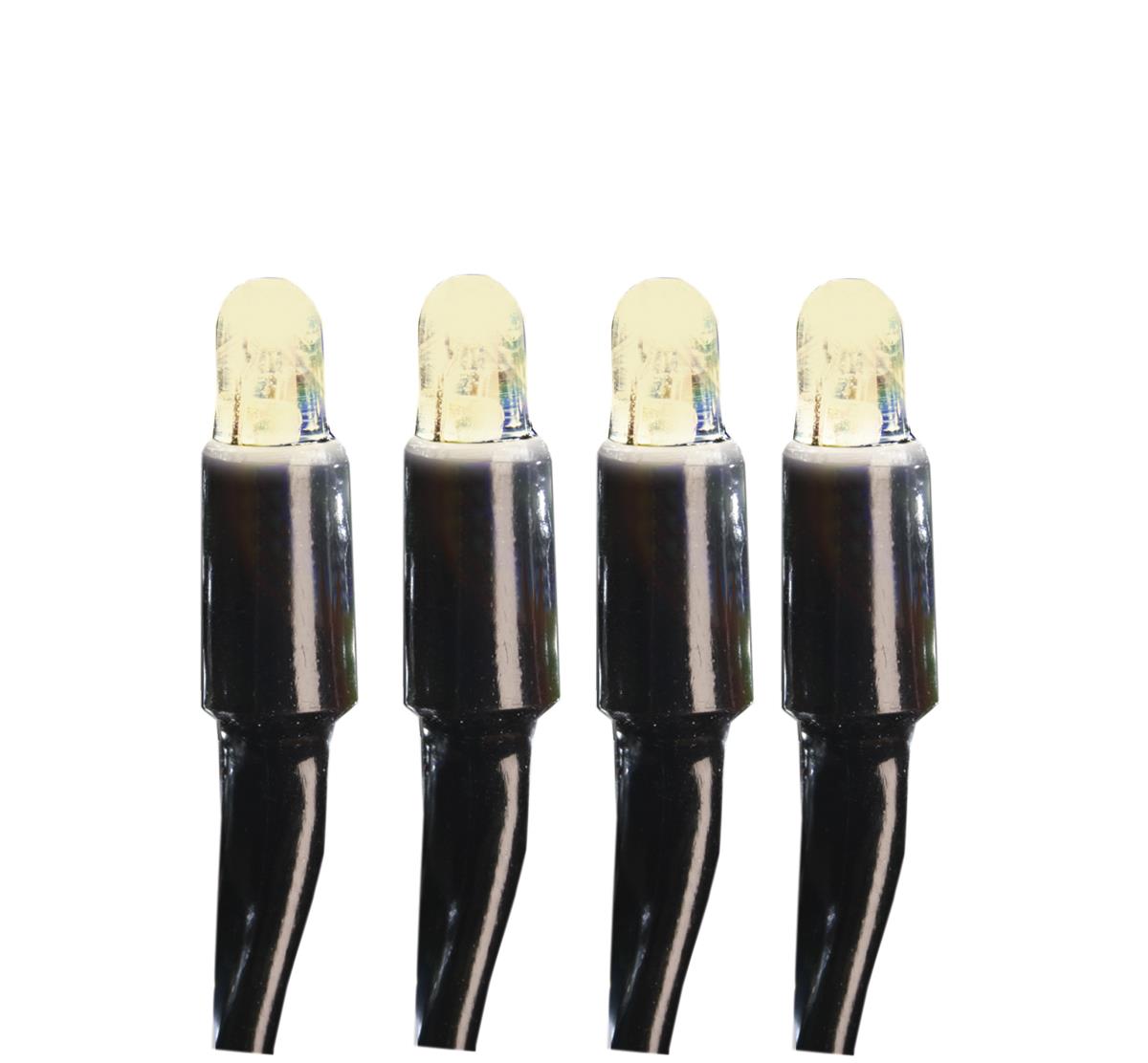System LED Black | Lichtnetz | koppelbar | exkl. Trafo | 2.00m x 1.00m | 100x Warmweiß