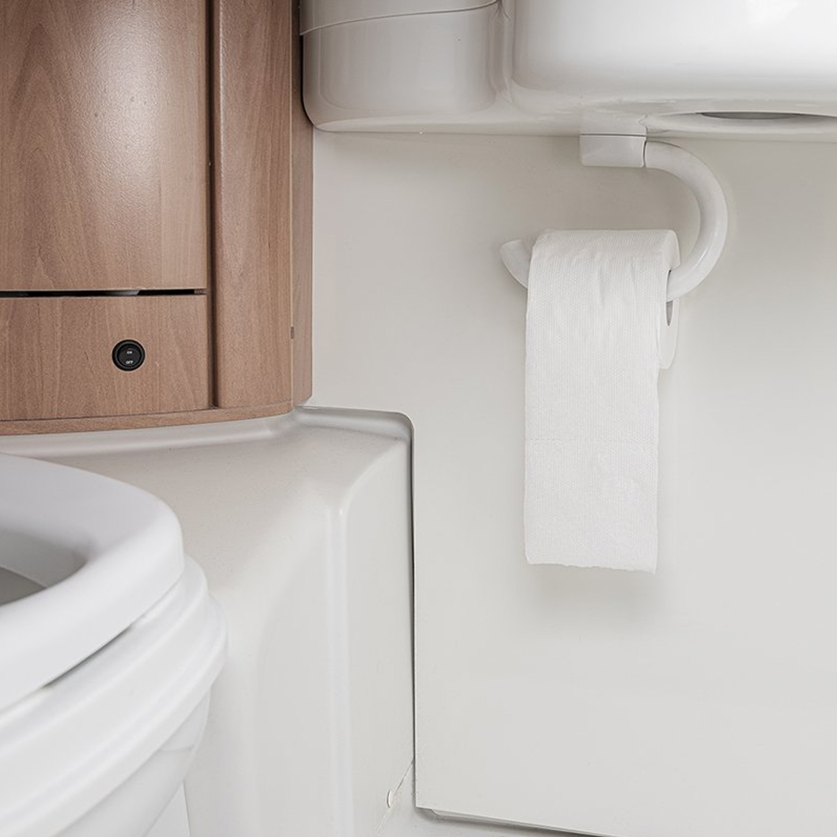 Schnell lösliches Toilettenpapier - 4 Rollen