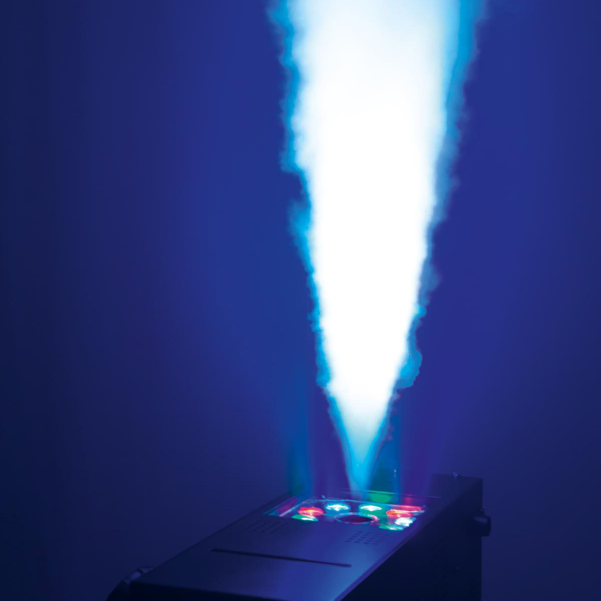 NSF-250 LED DMX Hybrid Spray Fogger - Vertikale/Horizontale Nebelmaschine mit LED Spot