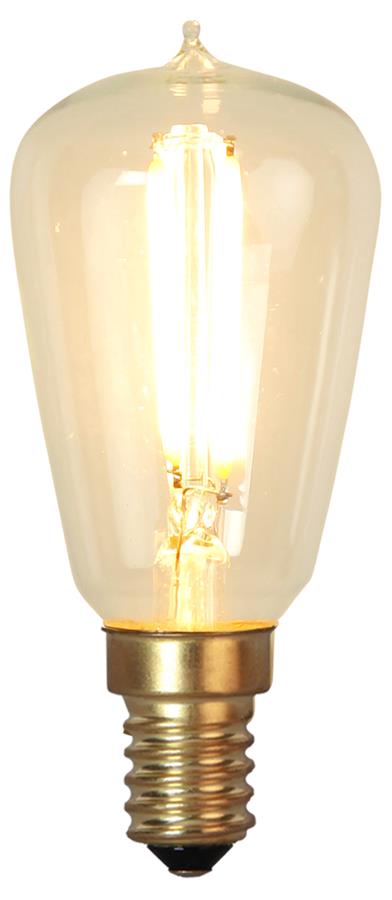 LED Leuchtmittel GLOW - ST38 - E14 - 1,7W - warmweiss 2200K - 120lm -  dimmbar LED Leuchtmittel GLOW - ST38 - E14 - 1,7W - warmweiss 2200K - 120lm -  dimmbar