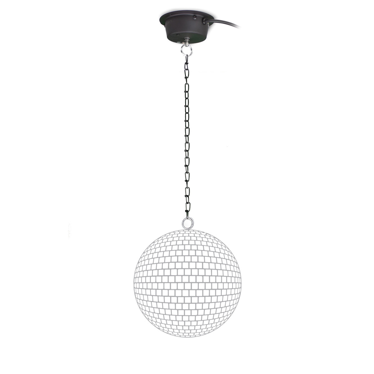 Spiegelkugel Motor - 1,5U/min - Drehmotor für Discokugeln bis 3kg/20cm MBM-203M