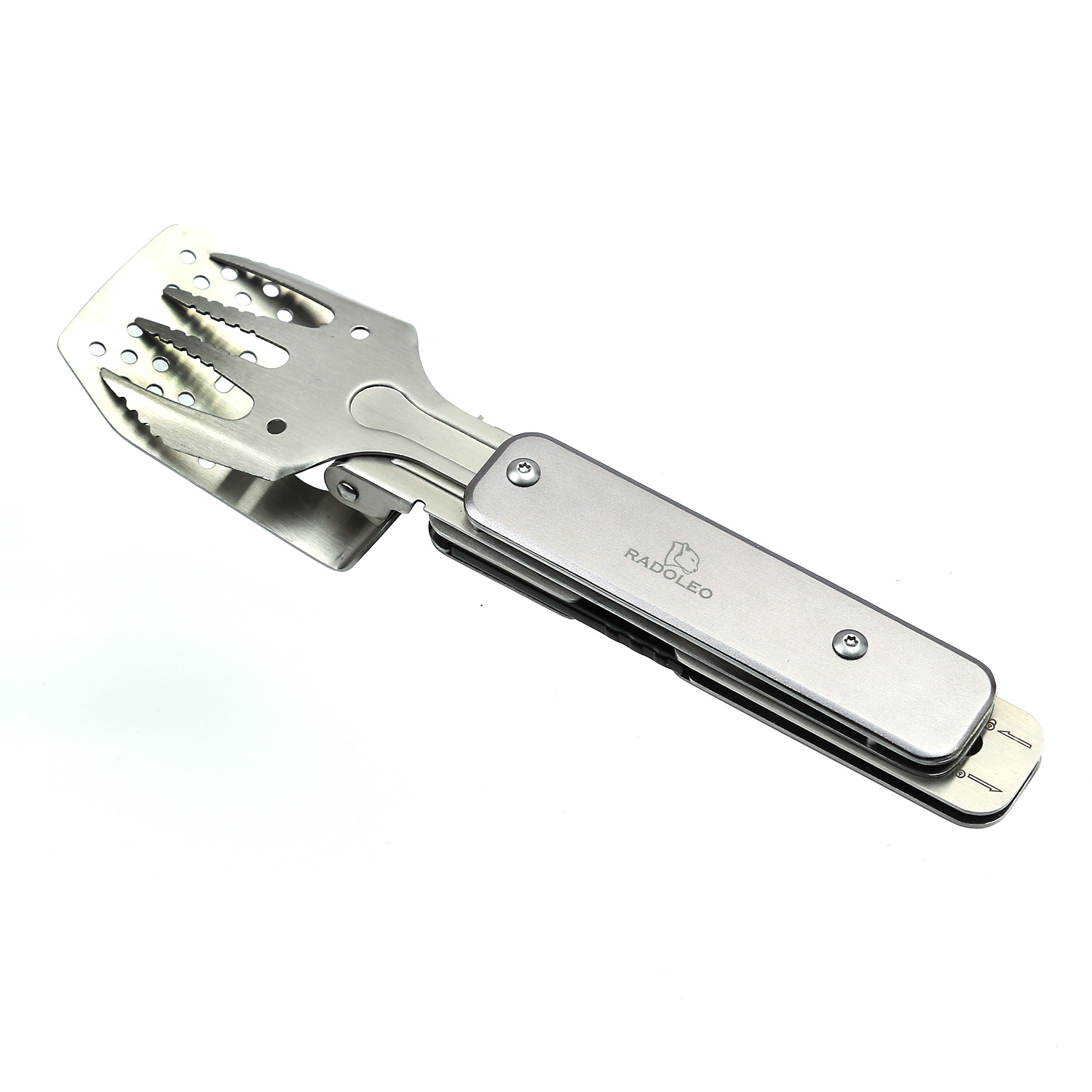 RADOLEO® Grill-Multi-Tool GENIUS POCKET Grillbesteck | Zange, Wender, Messer, Gabel, Öffner, Zieher RADOLEO® Grill-Multi-Tool GENIUS POCKET Grillbesteck | Zange, Wender, Messer, Gabel, Öffner, Zieher
