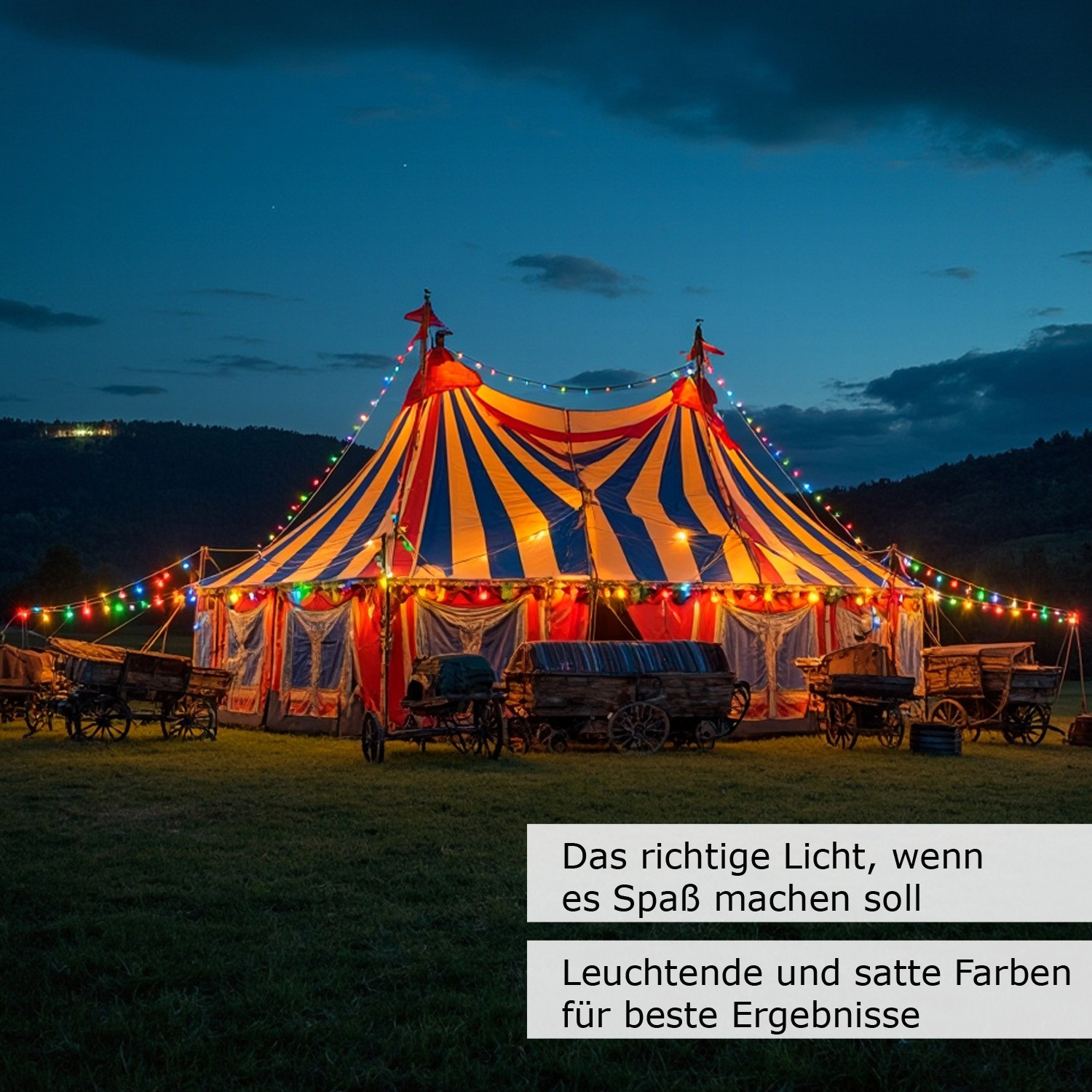 LED Leuchtmittel Tropfenlampe A60 Polycarbonat Blau 2W